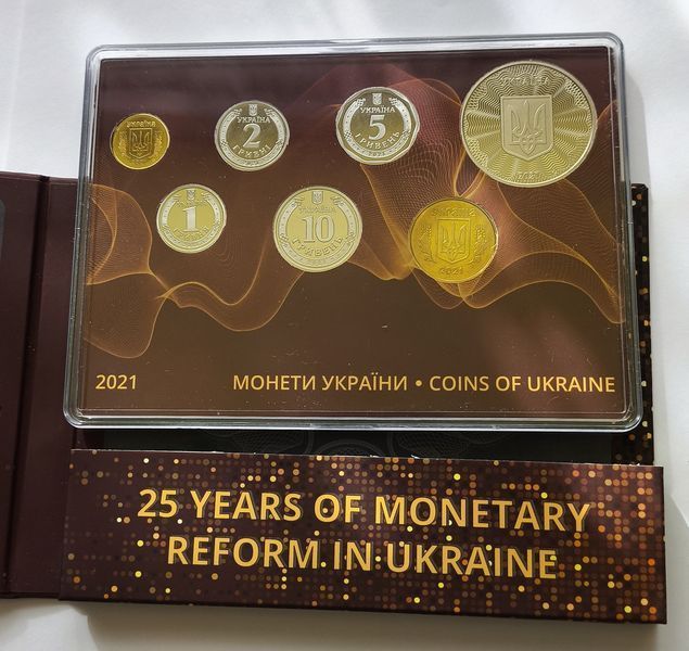 Набір "Монети України 2021" у сувенірному пакуванні 2960587089 фото