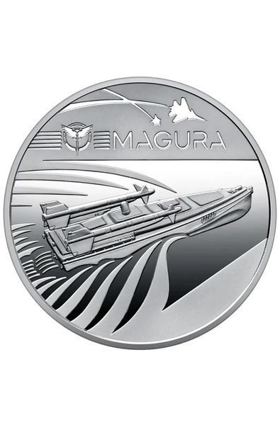 Монета Українська бавовна. Безпілотний надводний апарат "Magura" у сувенірному пакованні 2862352054 фото